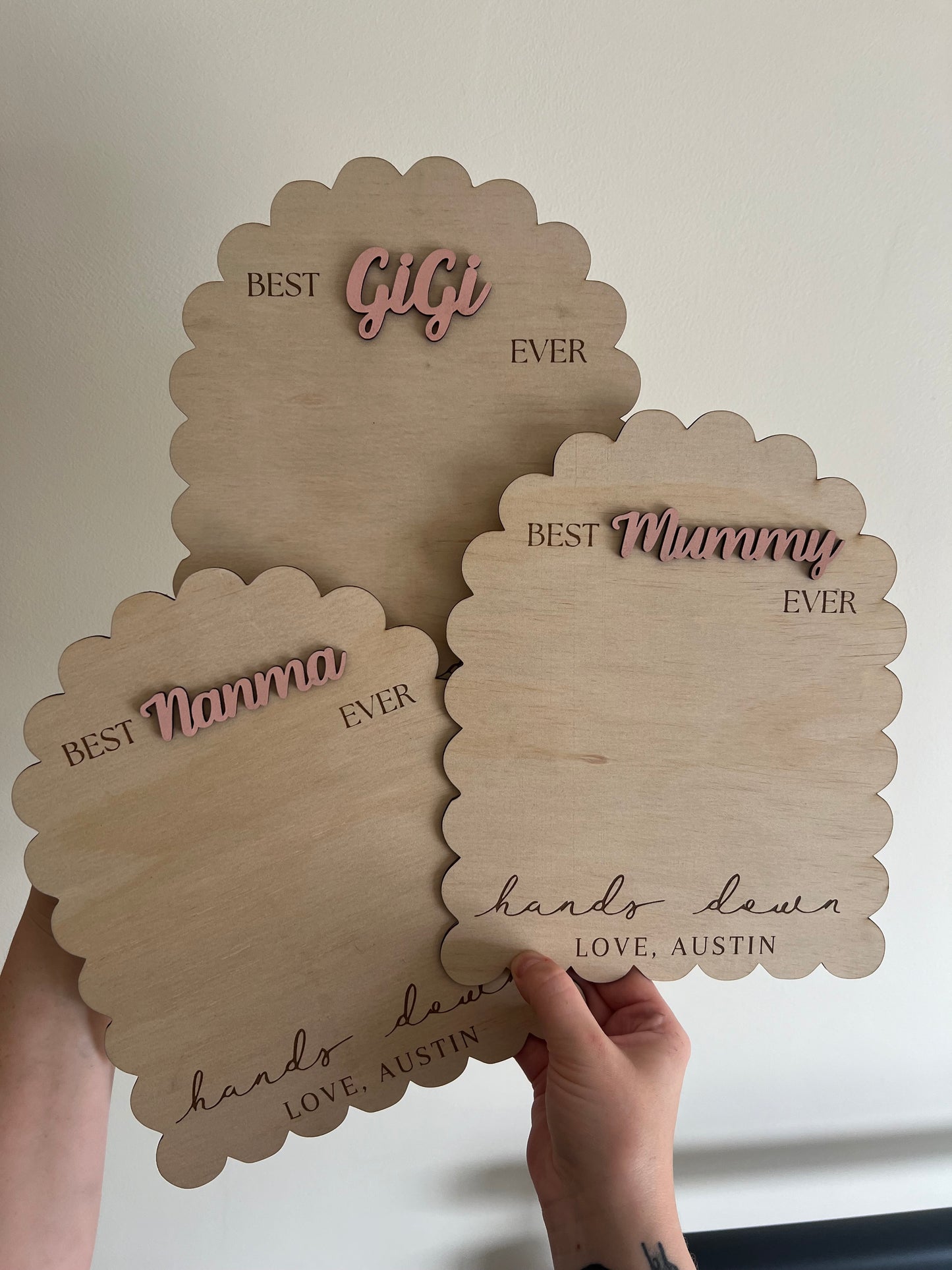 ‘Best Mama Ever’ Hands Down Plaque