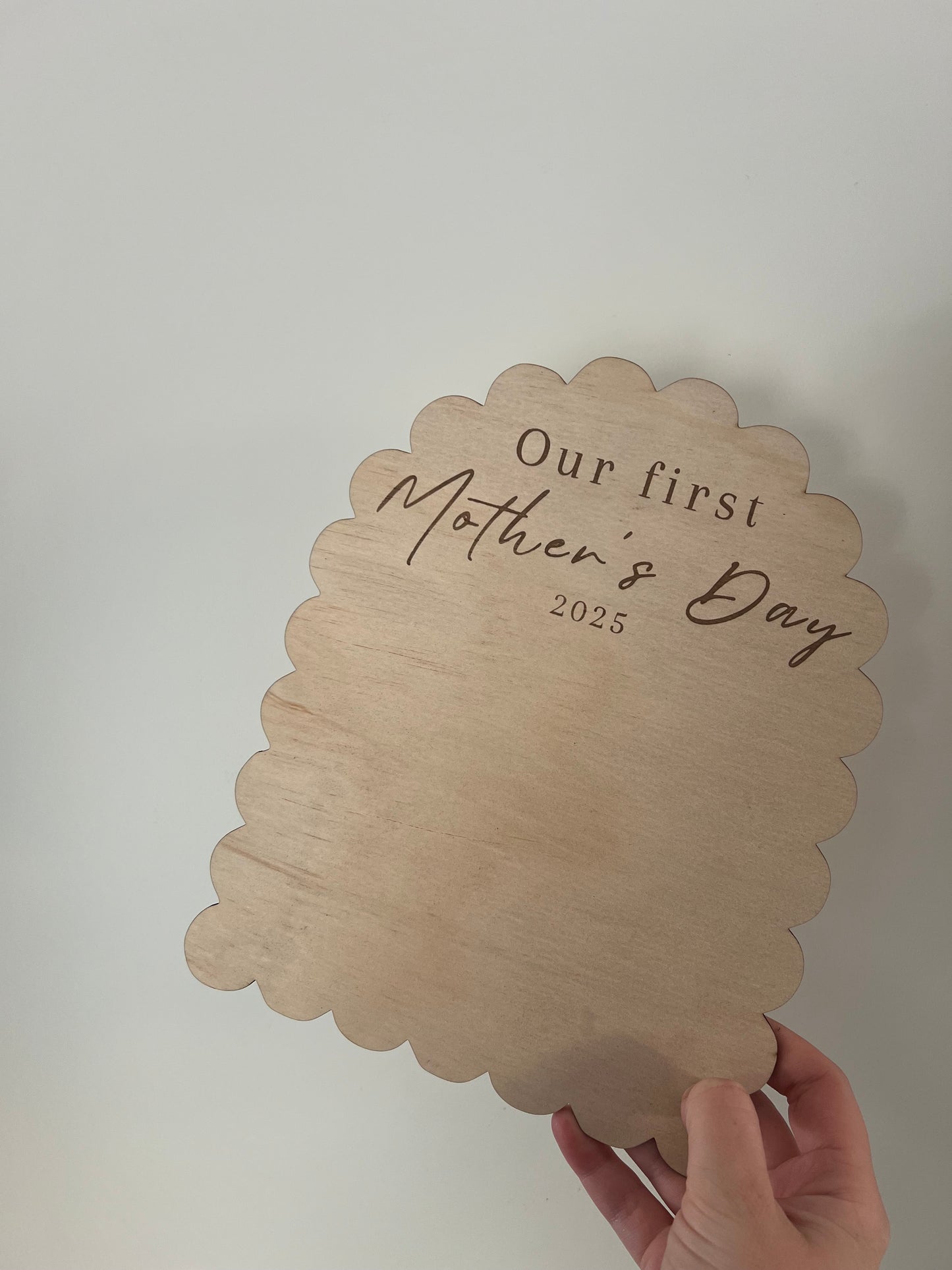 ‘Our First Mother’s Day’ Handprint Plaque