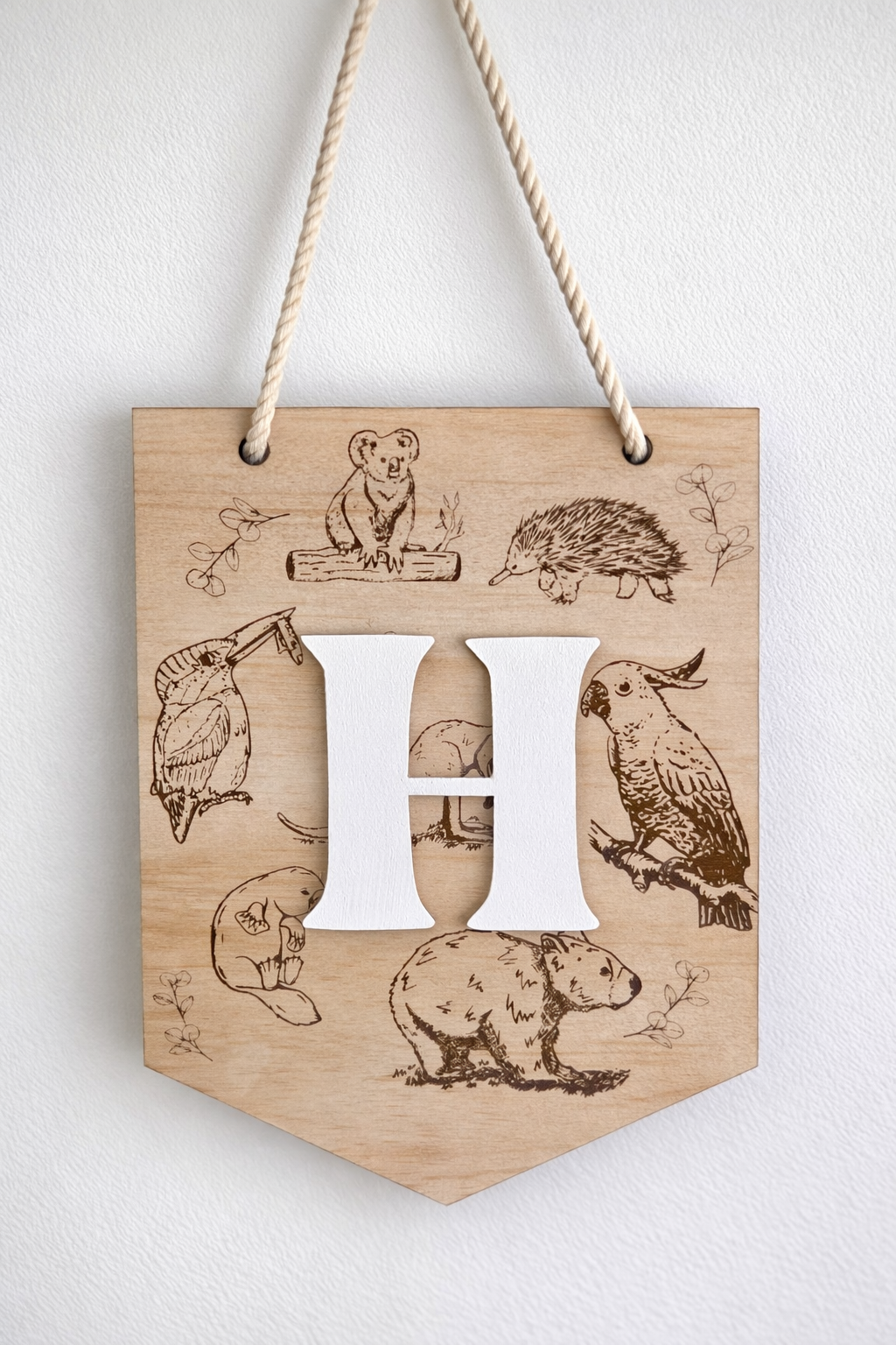 Mini Australian Animal Alphabet Bunting
