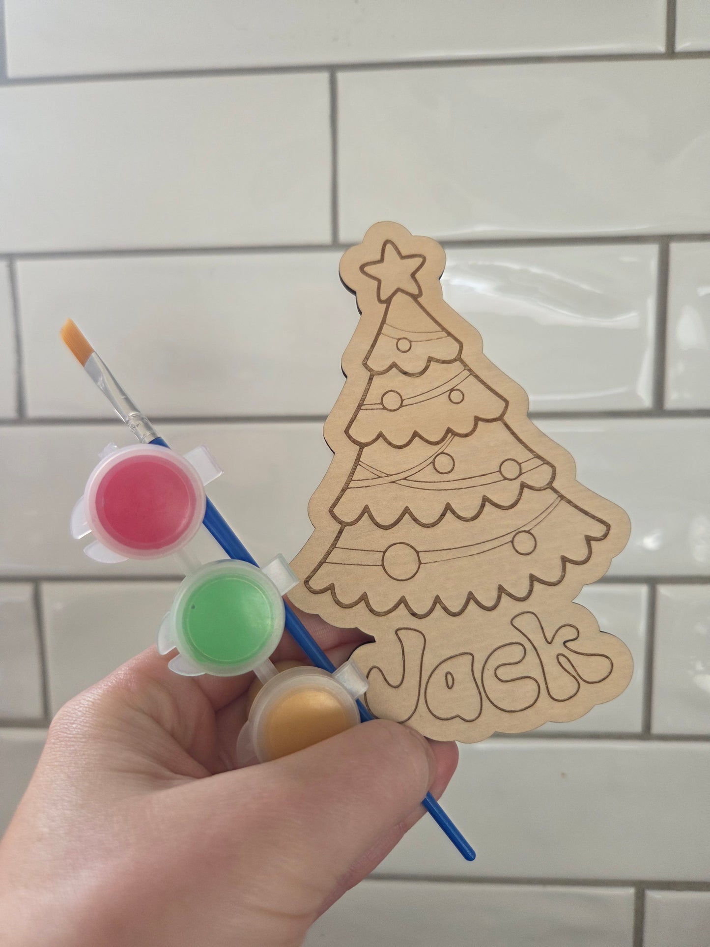 Personalised Painting Tree Kit