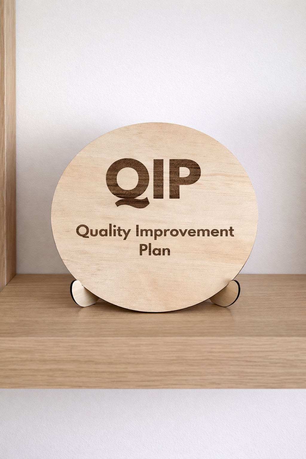Childcare/OSHC Quality Improvement Plan Sign and Stand