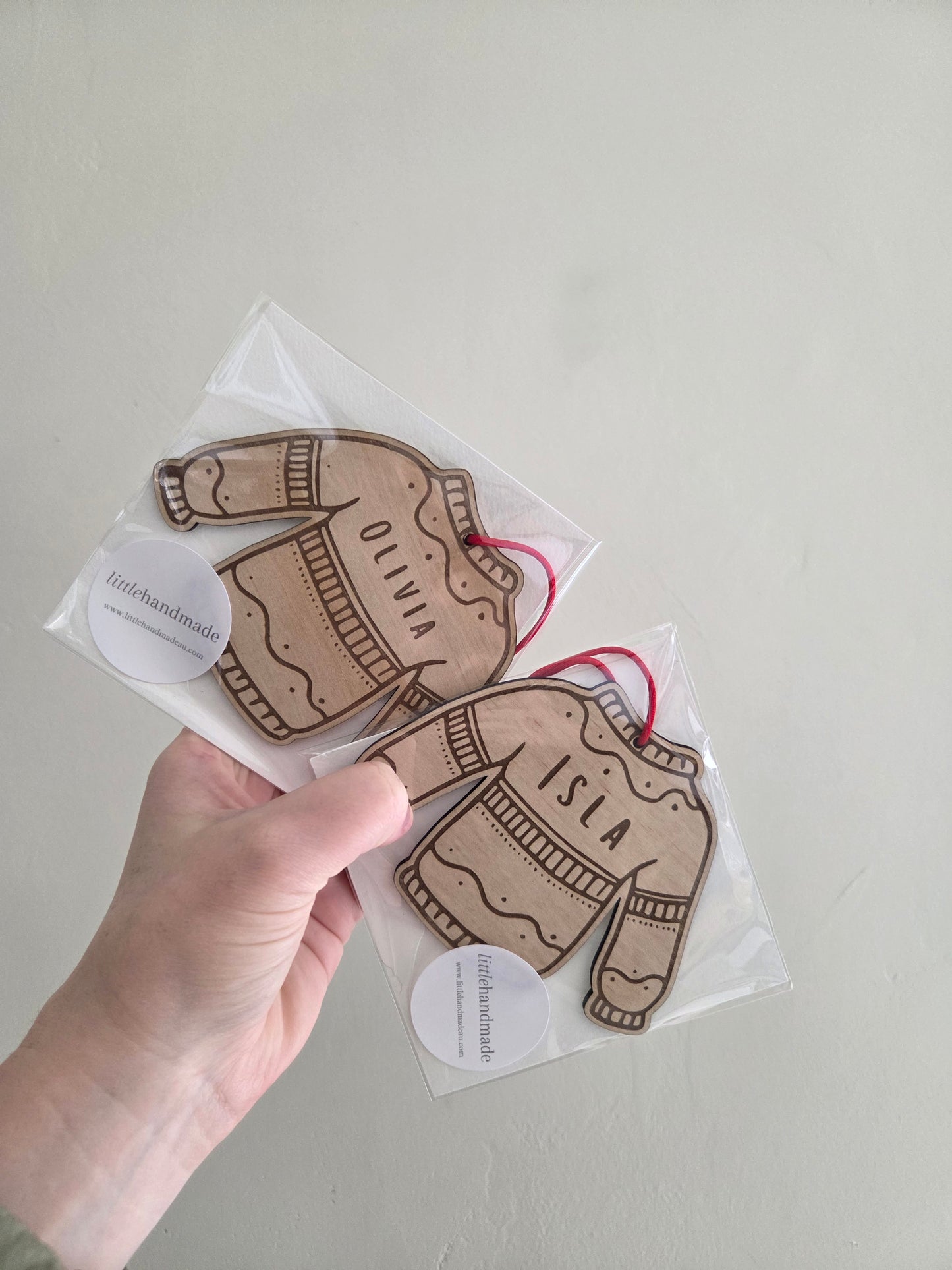 Personalised Ugly Sweater Christmas Bauble
