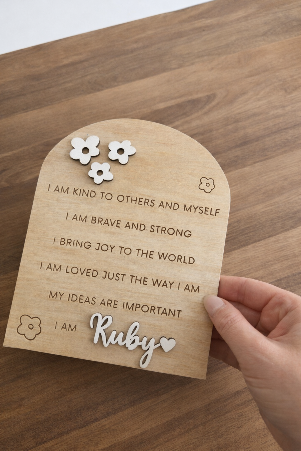 Children's Affirmation Plaque