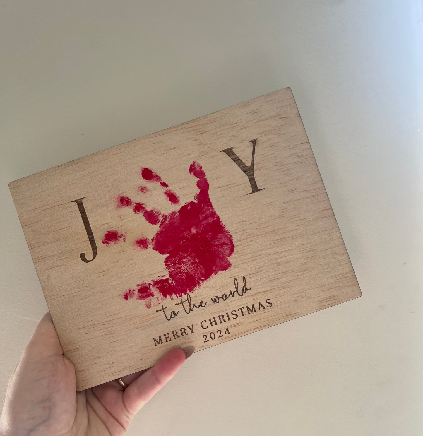 ‘Joy to the World’ 2024 Christmas Plaque