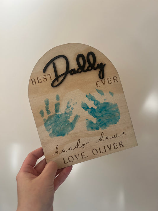 Fathers Day ‘Best Daddy/Grandpa’ Ever Plaque