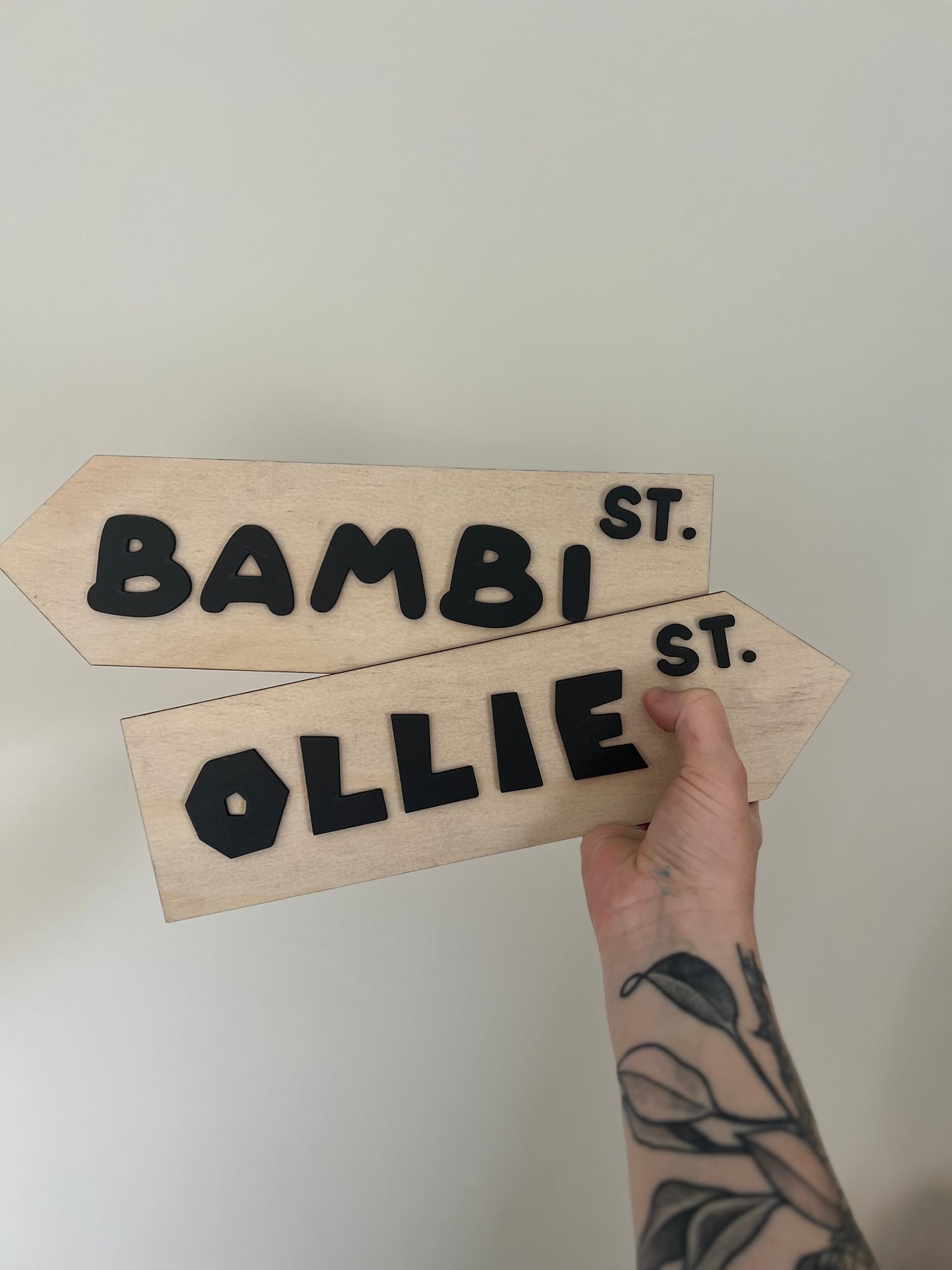Personalised Street Name Sign