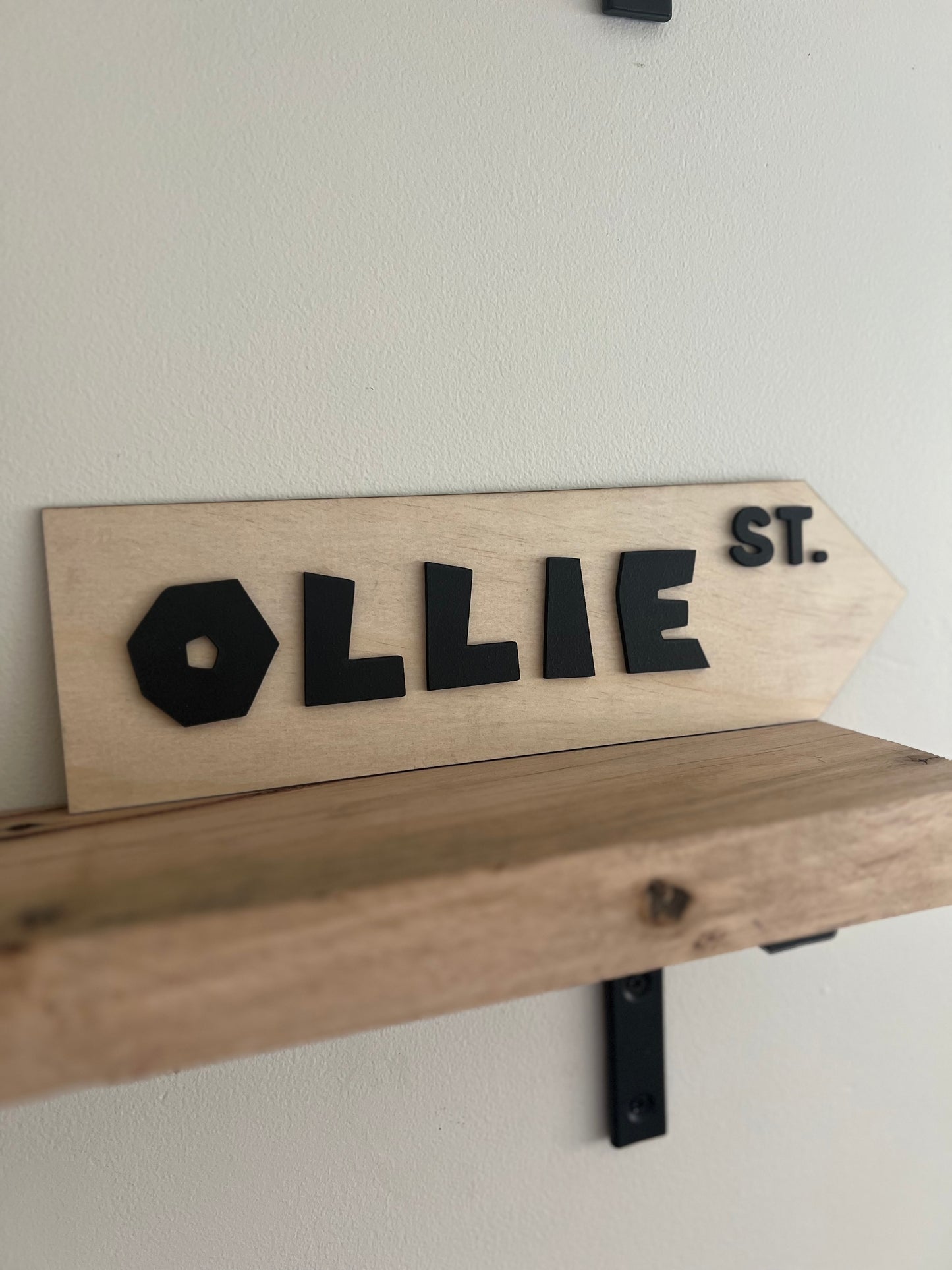 Personalised Street Name Sign