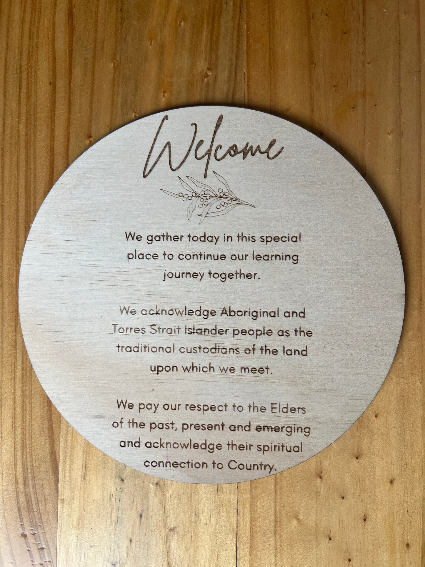 Acknowledgement of Country | Early Childhood/OSHC Service
