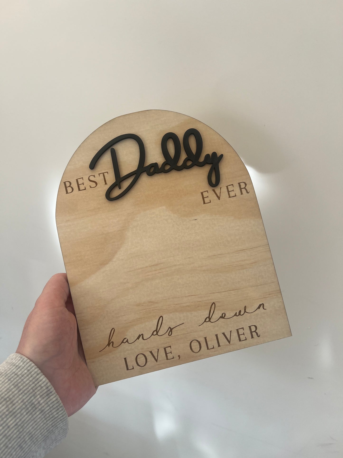 Fathers Day ‘Best Daddy/Grandpa’ Ever Plaque