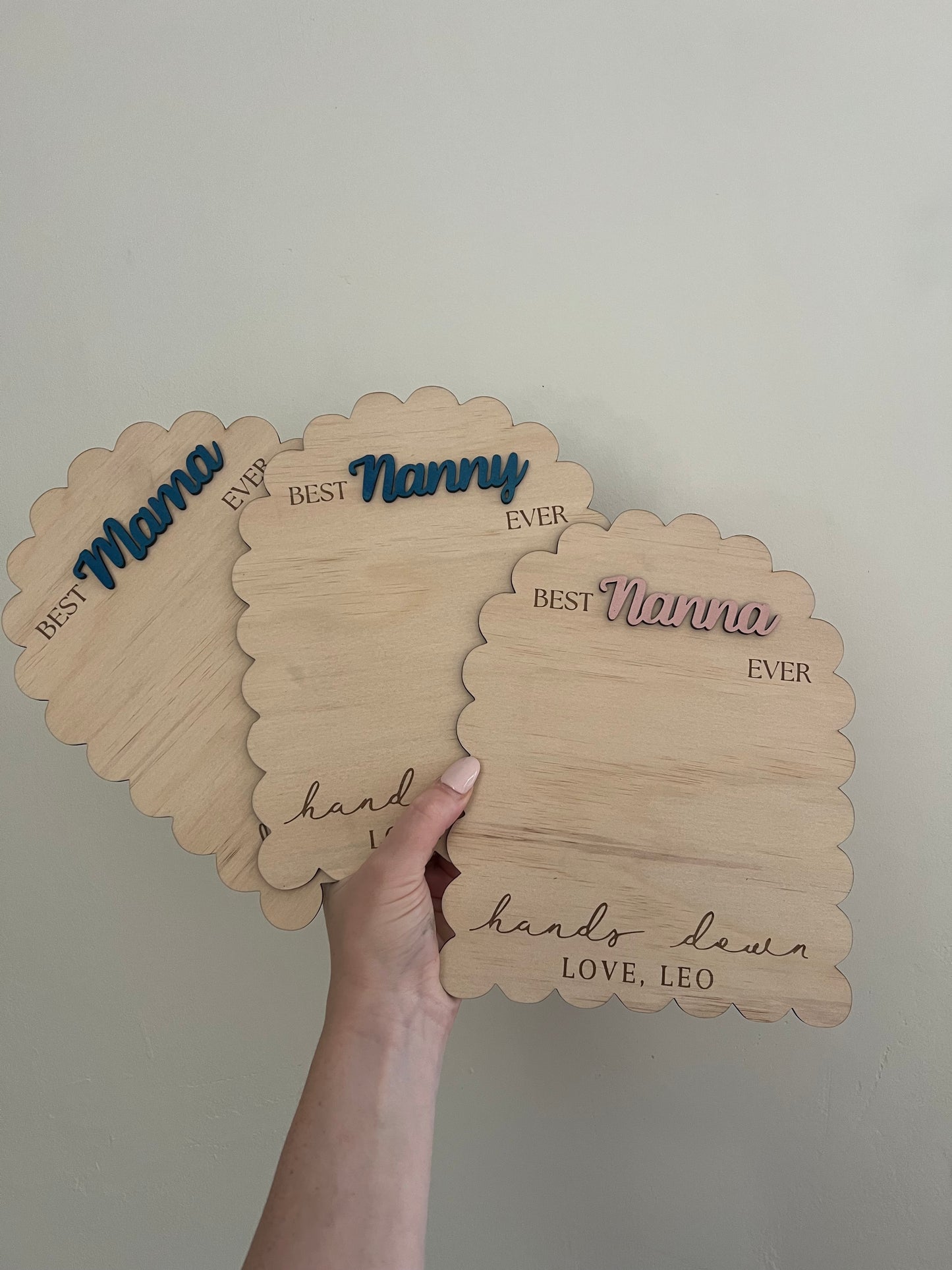 ‘Best Mama Ever’ Hands Down Plaque