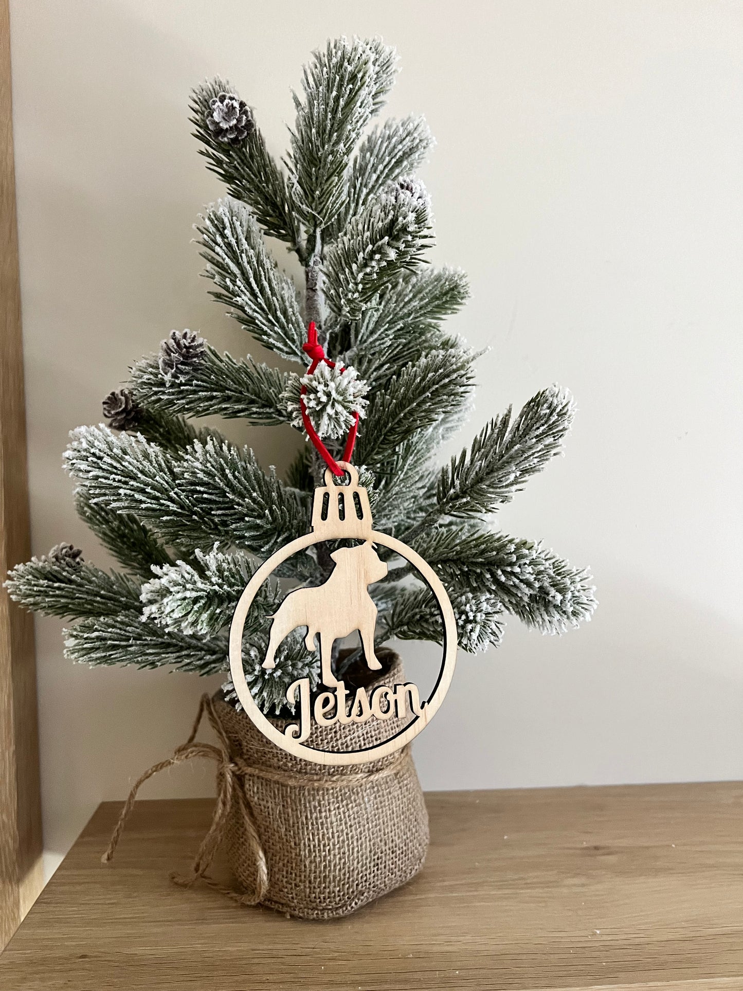 Personalised Dog Christmas Baubles