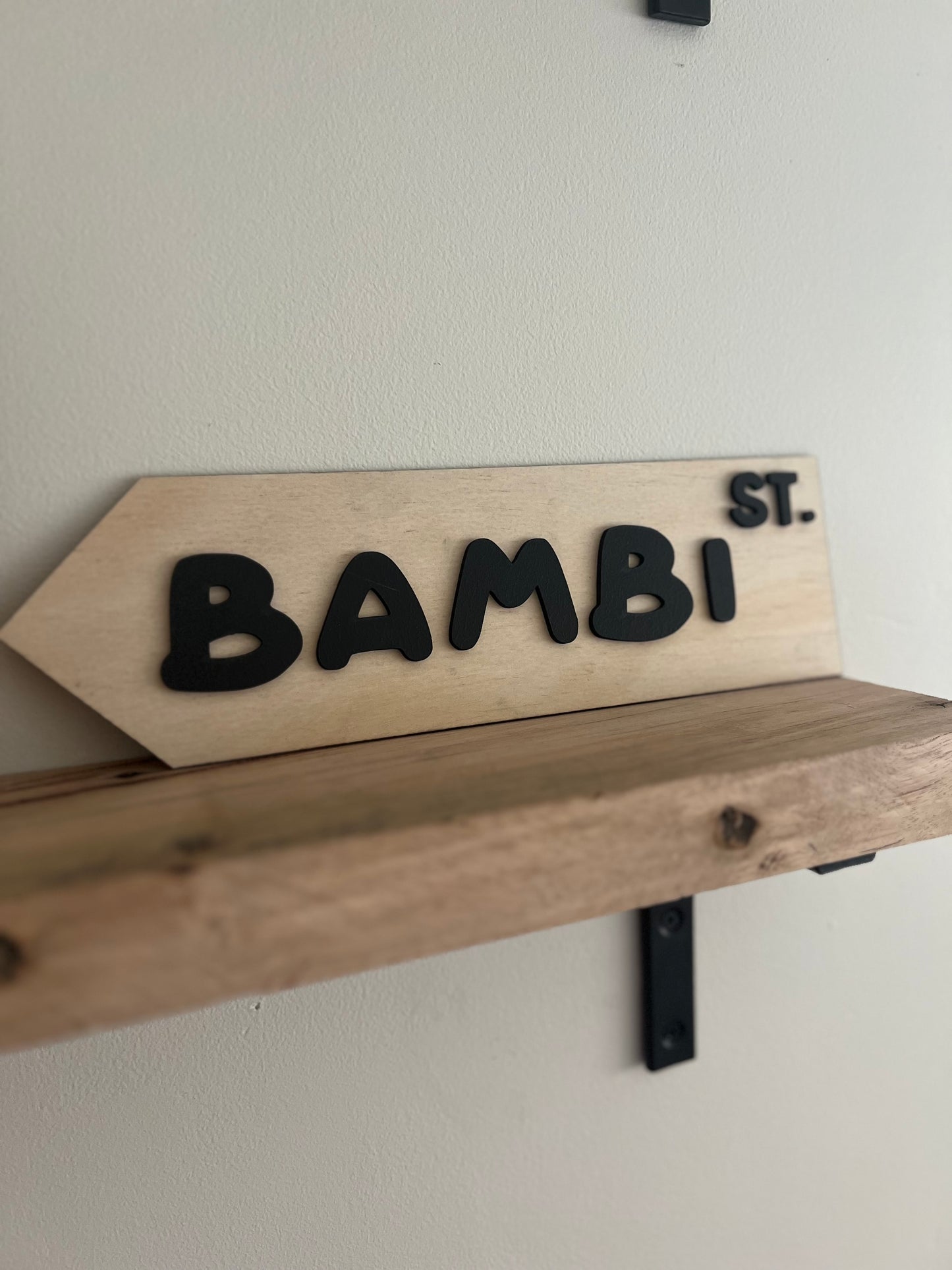 Personalised Street Name Sign