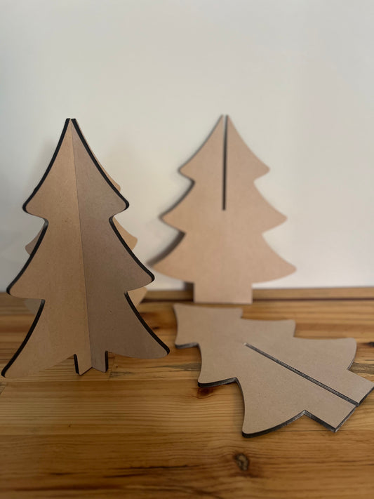 Limited Batch ~ 6mm MDF Christmas Tree Craft