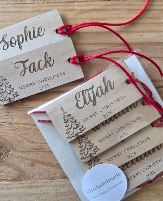 Personalised Christmas Gift Tags