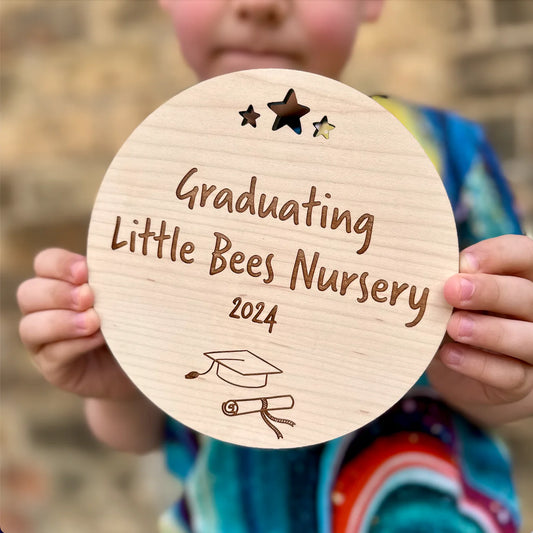 Personalised Graduating Child Care and Kindergarten Signs