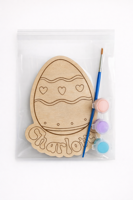 Personalised Easter Egg Painting Kit