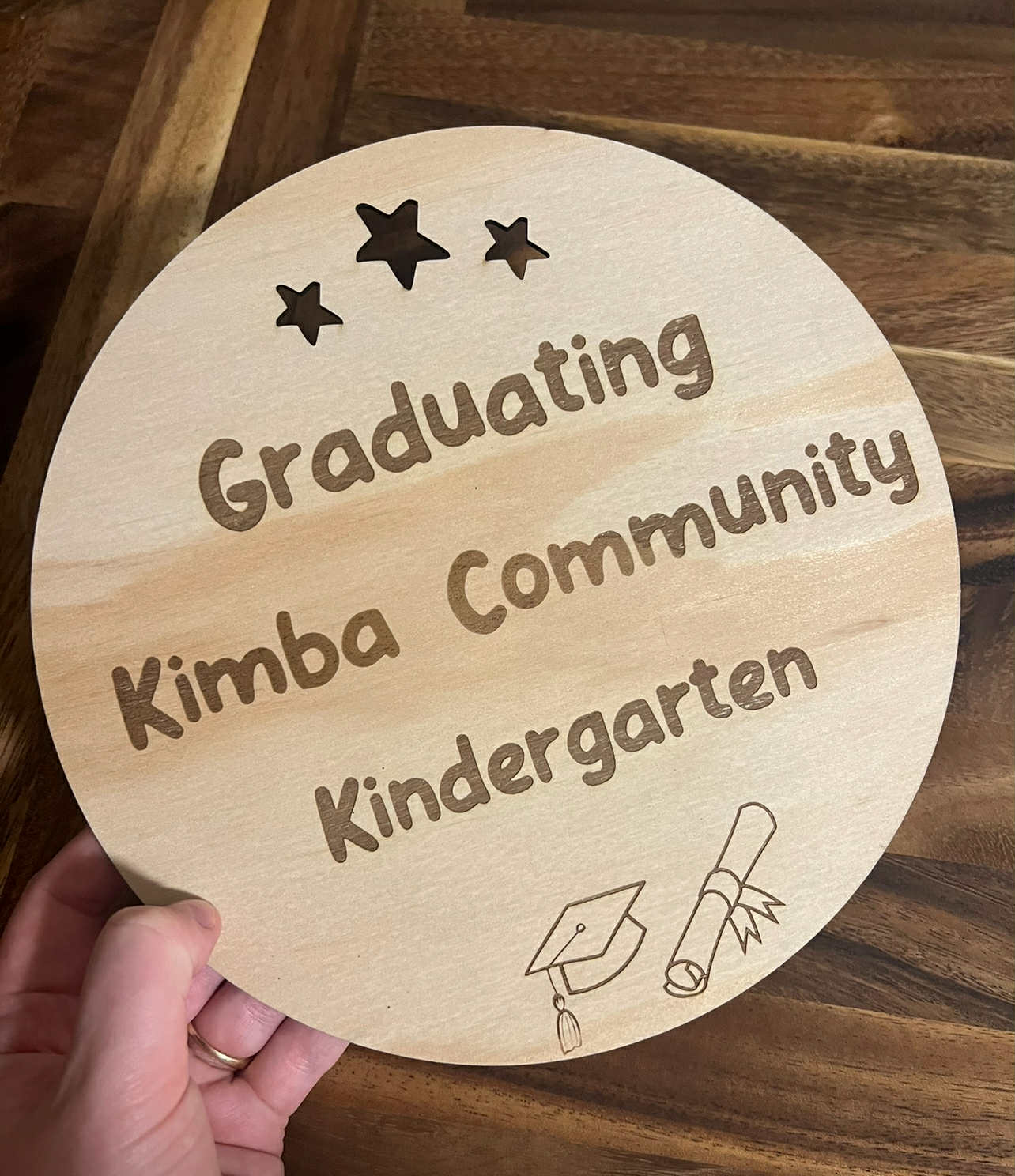 Personalised Graduating Child Care and Kindergarten Signs