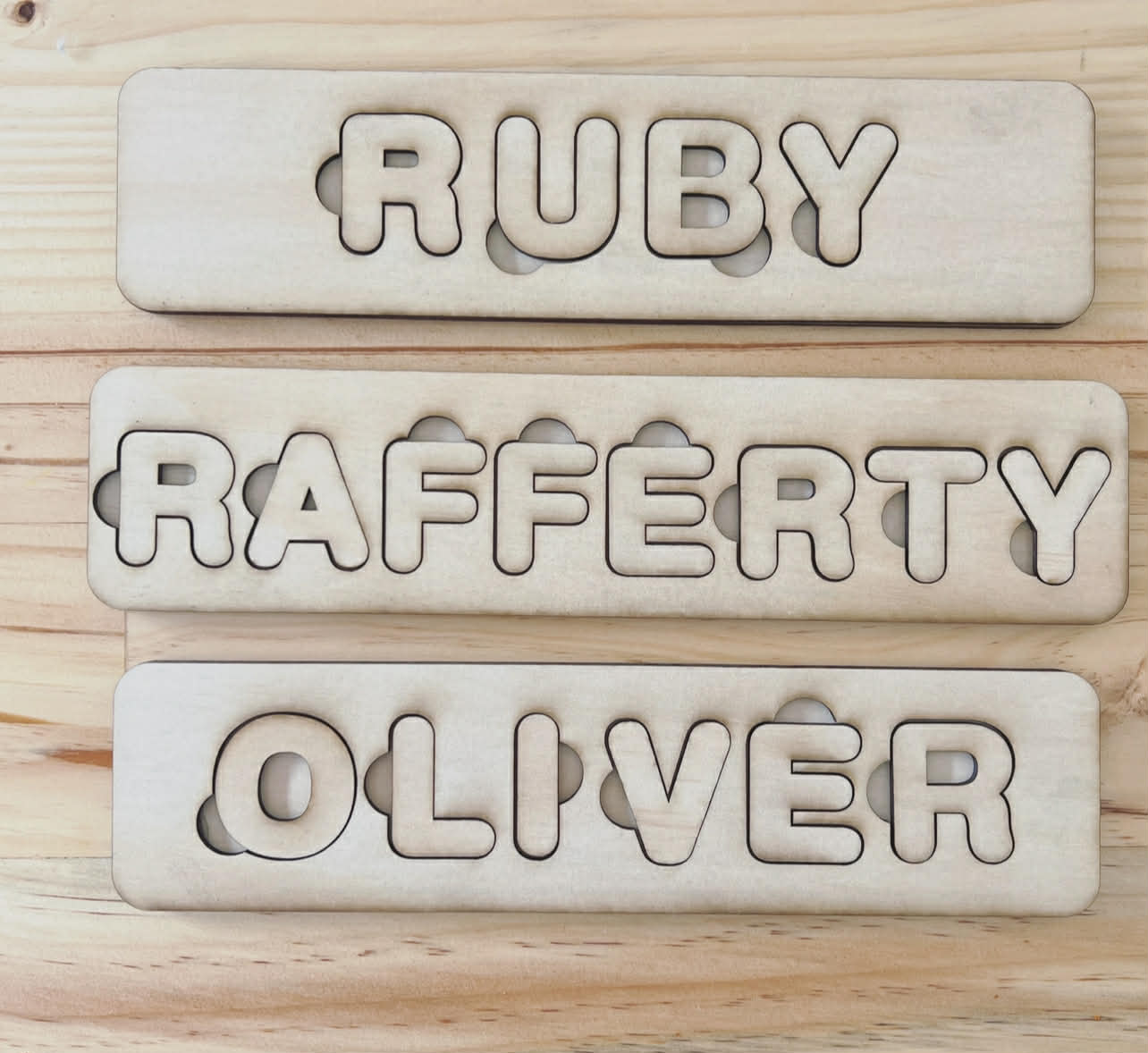 Personalised Paint Your Own Name Puzzle