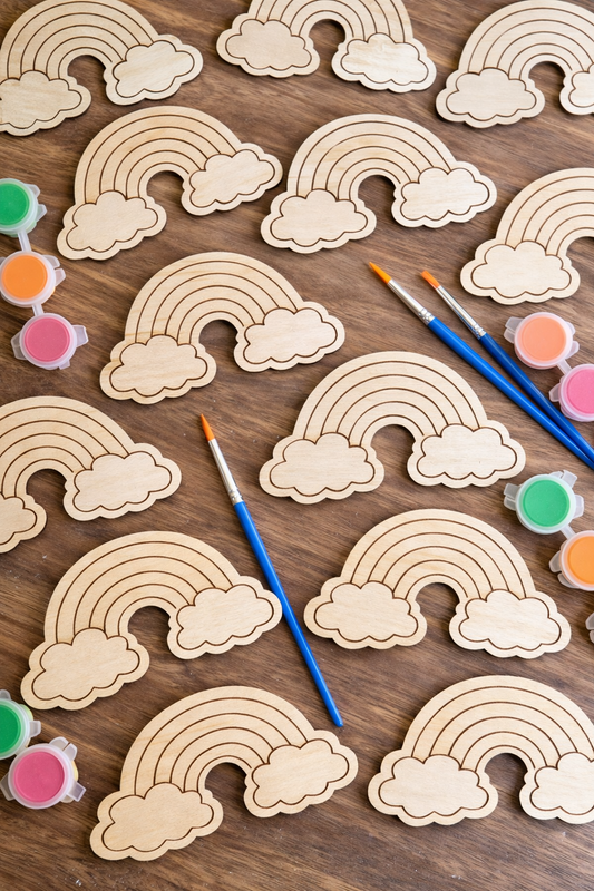 Rainbow Paint and Create Kit