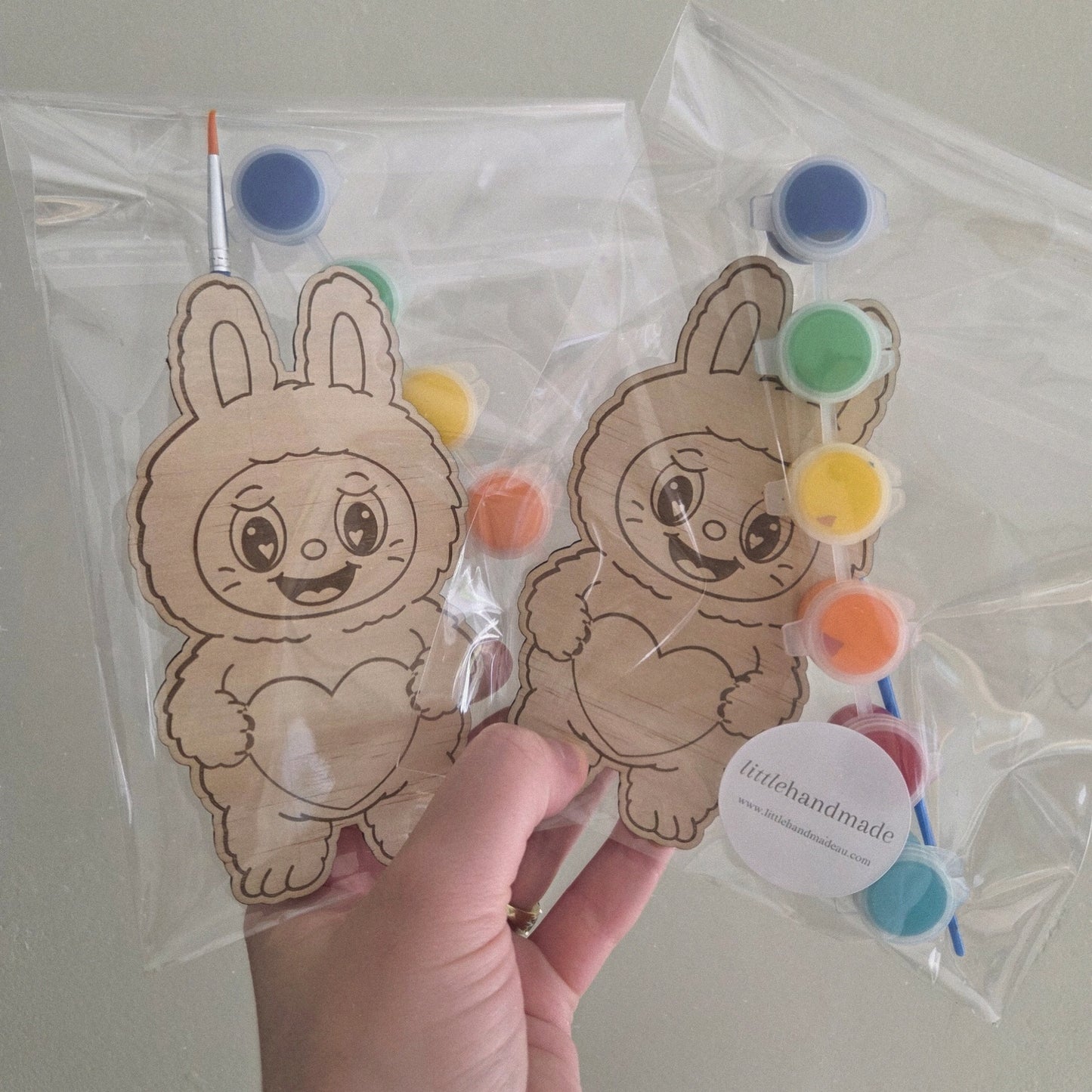 Labubu Paint and Paintbrush Craft Kit