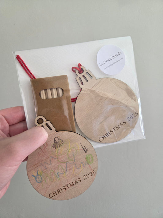 Decorate Your Own Bauble Pencil Pack