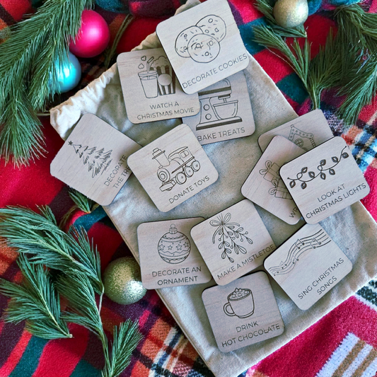12 Days of Christmas Activity Tokens