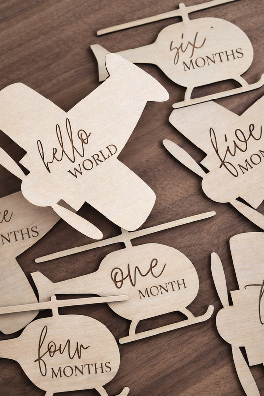 'Fly With Me' Milestone Plaques