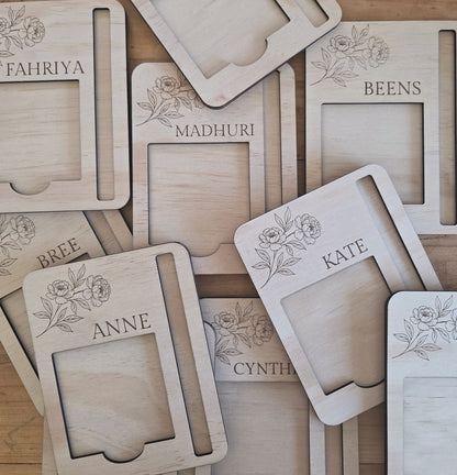 Personalised Sticky Note and Pen Holders