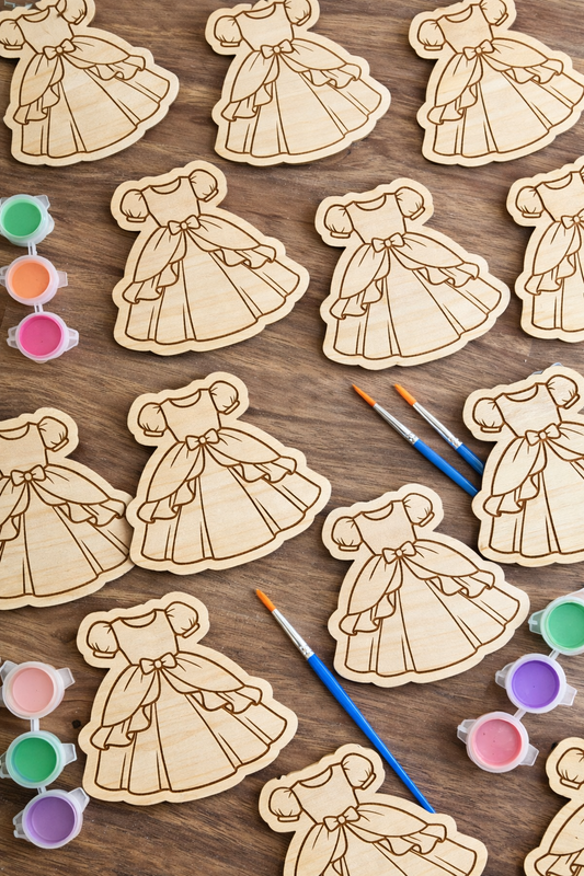 Princess Dress Paint and Create Kit