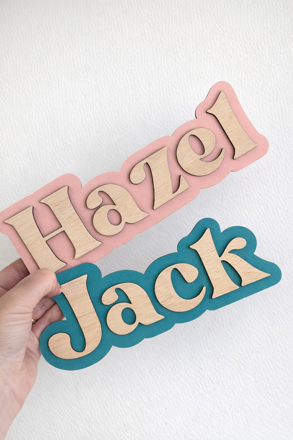 Double Layer Personalised Plaque