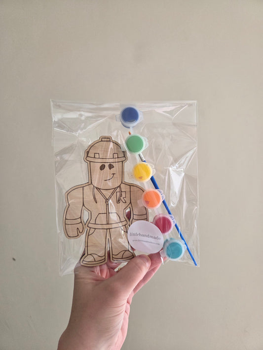 Roblox Paint and Paintbrush Craft Kit